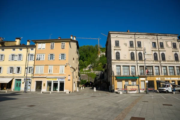 Gorizia Olaszország Május 2021 Épületek Piazza Della Vittoria Történelmi Központjában — Stock Fotó