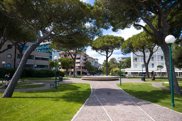 Grado Italië Mei 2021 Palatucci Tuinen Het Centrum Van Stad — Stockfoto