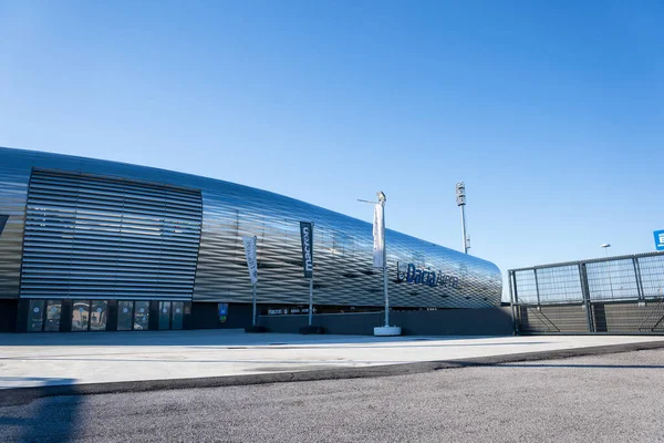Udine Italië Januari 2021 Bijzondere Stadion Van Udine Dacia Arena — Stockfoto