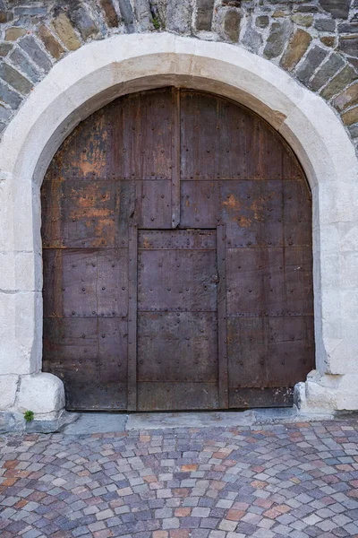 Дверь Укрепленного Замка — стоковое фото
