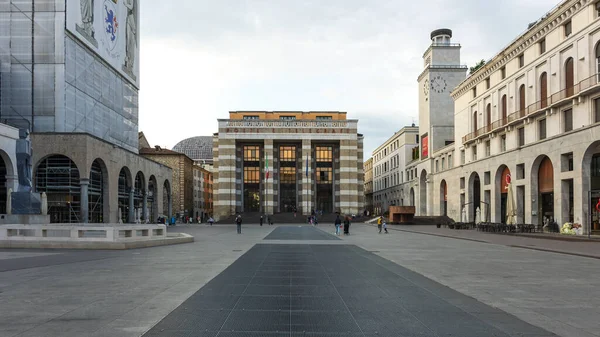 Brescia Italia Maggio 2022 Piazza Della Vittoria Brescia Lombardia — Foto Stock