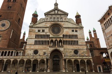Cremonese Italy. May 04 2022 Cathedral of Santa Maria Assunta in Cremona 
