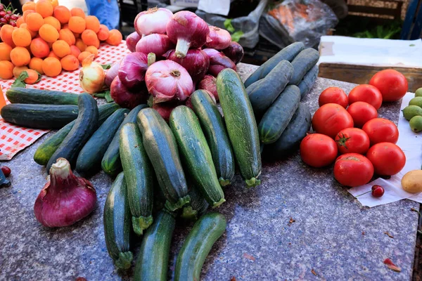 Овощи Рынке — стоковое фото