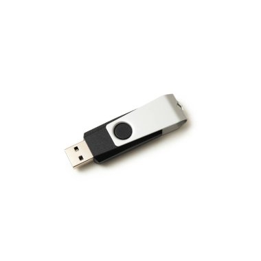 usb flash diski beyaz arkaplanda izole edildi