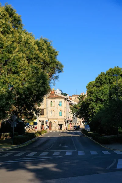 Pula Croatia July 2022 Street Historic Center City Pula — Stockfoto