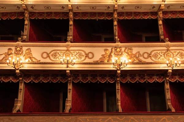 Парма Италия Октября 2022 Teatro Regio Parma Подробности Этапов — стоковое фото