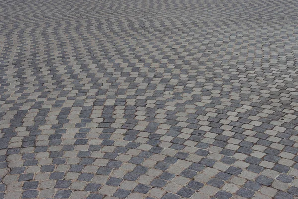 Background paving slabs on the street, close-up, there is a place for — Foto Stock