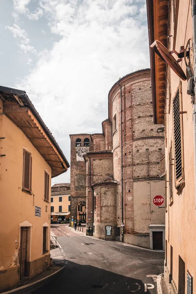 Langhe Weinberge Landschaft Und Castiglione Falletto Dorfpanorama Unesco Standort Piemont — Stockfoto