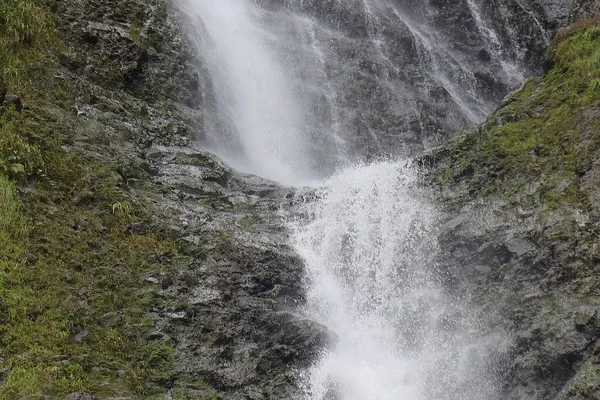 Ein Schöner Wasserfall Wald — Stockfoto