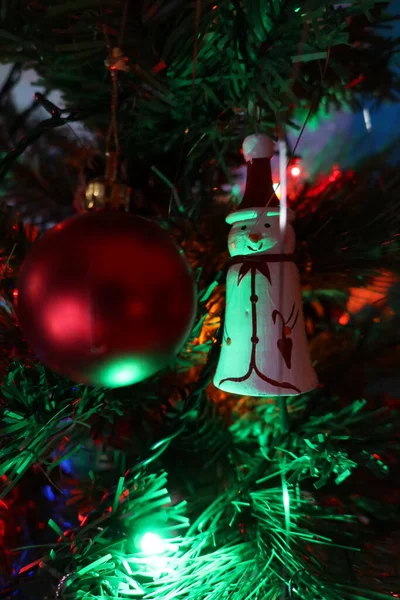 Christmas Decorations Branches Pine Tree — Stockfoto