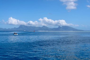 Sahilden güzel deniz manzarası