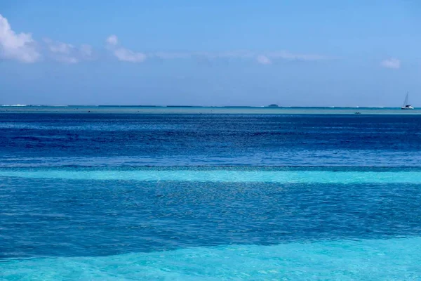 Uitzicht Prachtige Tropische Zee — Stockfoto