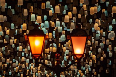 Moskova 'da gece ışıkları