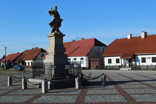 2022 폴란드의 역사적 기념비 광장에 스테판 — 스톡 사진