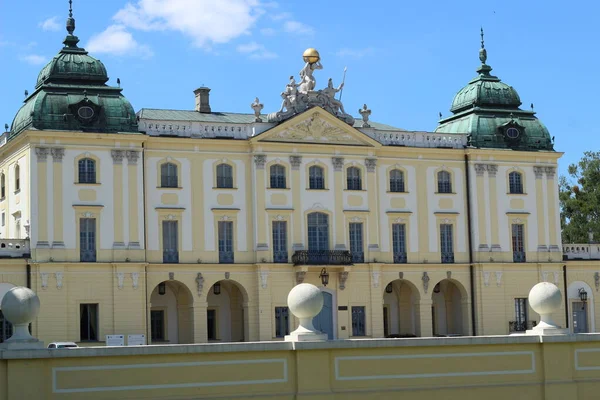 2022 Bialystok Polonia Palacio Histórico Branicki Verano — Foto de Stock