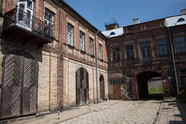 20.08.2022 Bialystok Poland.Old building in the city center.