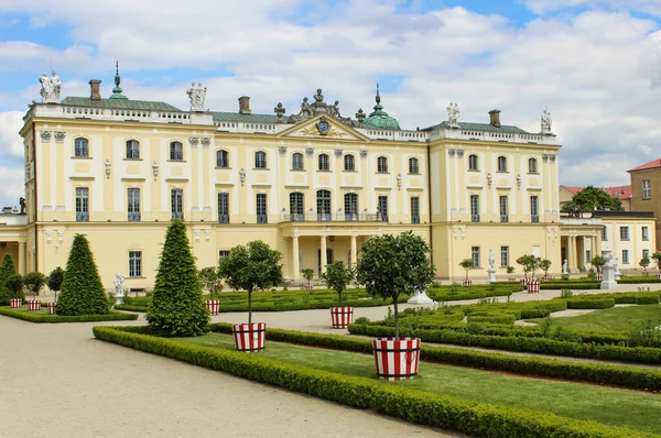 2022 Bialystok Poland View Garden Historic Branicki Palace — Stock Photo, Image