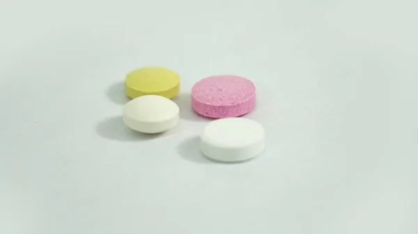Médicament Pharmaceutique Assorti Pilules Comprimés Capsules — Photo