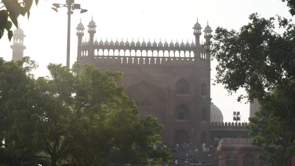 Jama Masjid Gate Delhi Índia — Fotografia de Stock