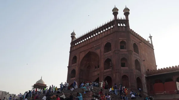 Jama Masjid Old Delhi India — Stock Fotó