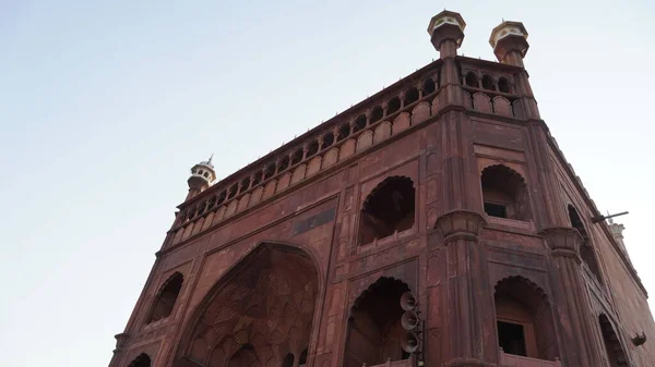 Jama Masjid 印度老德里 — 图库照片