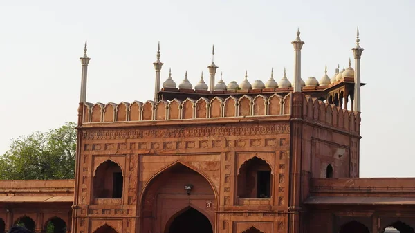 Jama Masjid Old Delhi India — Stockfoto