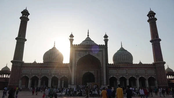 Jama Masjid Old Delhi India — Foto Stock