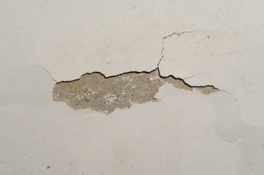 Evdeki çatlak bir duvarın desen görüntüsü