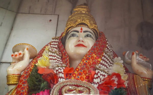 Siddhidhatri Navratri Mata Statue Mandir — Stock Photo, Image