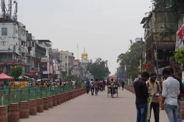 Chandni Chowk Market Delhi Images — Photo