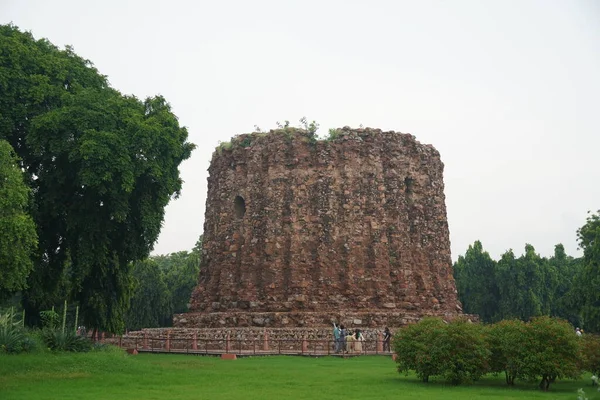 Индийская Историческая Структура Старого Искусства Изображение Открытым Небом — стоковое фото