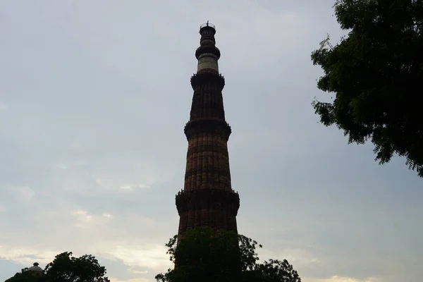 Qutub Minar Qutab Minar Road Delhi Bild — Stockfoto