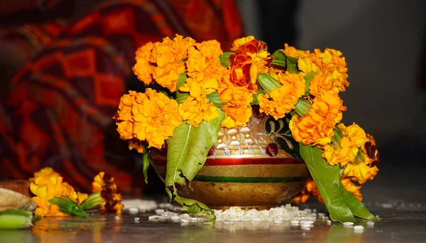 Hindu Pooja Kalash Képek — Stock Fotó