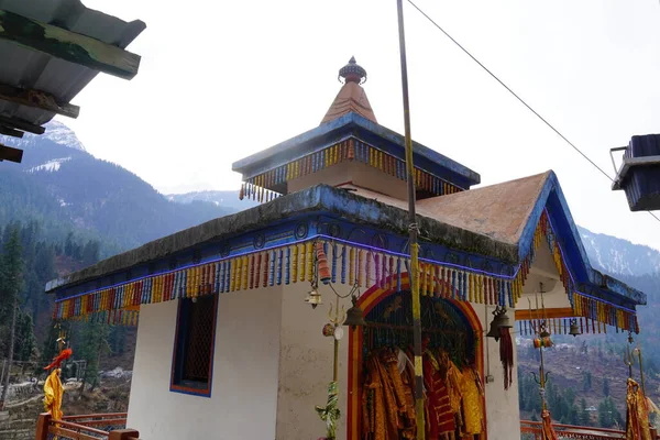 Een Hindoe Tempel Afbeelding Berg — Stockfoto