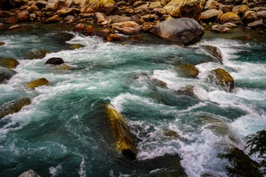 Himachal Pradesh resminin şelale görüntüsü