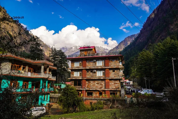 Hotel Himachal Pradesh Indii — Zdjęcie stockowe
