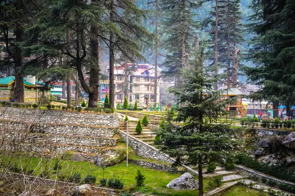 Vista Dell Immagine Himachal Pradesh — Foto Stock