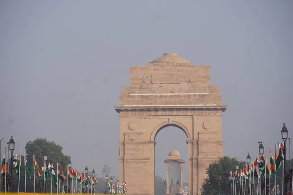 Indien Gate Delhi Popular Palace — Stockfoto