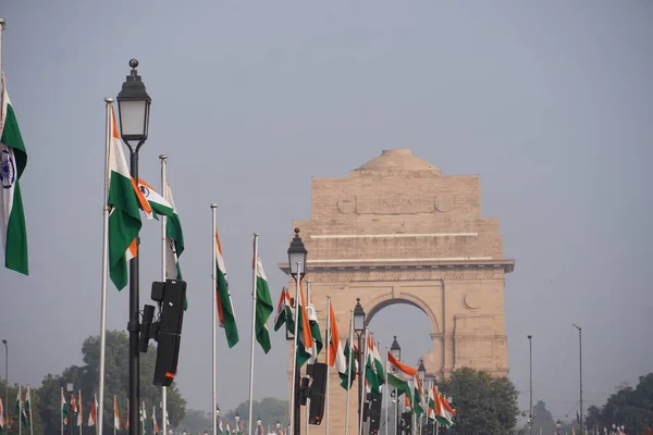 Indien Gate Delhi Popular Palace — Stockfoto