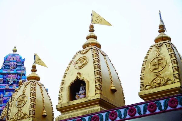 Historyczne Wspaniałe Tample Connaught Place Delhi — Zdjęcie stockowe