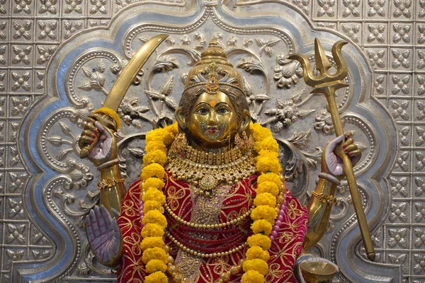 Navratri Mata Standbeeld Mandir — Stockfoto