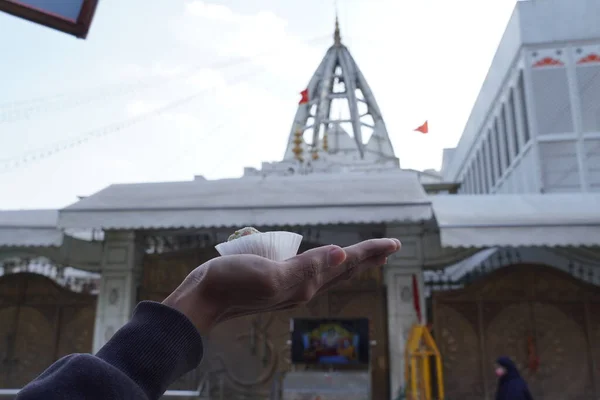 Jhandewalan Temple Image Outdoor Shoot — Stock Photo, Image