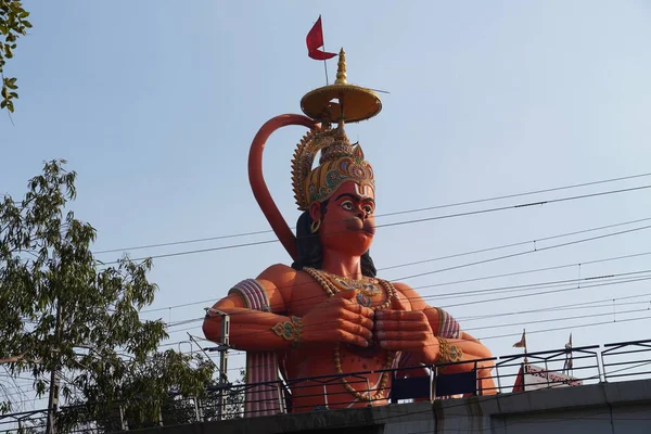 Statue Hanuman Delhi Inde — Photo