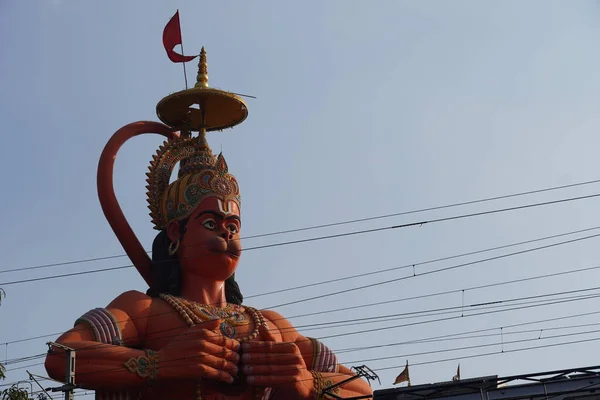 Statue Hanuman Delhi Inde — Photo