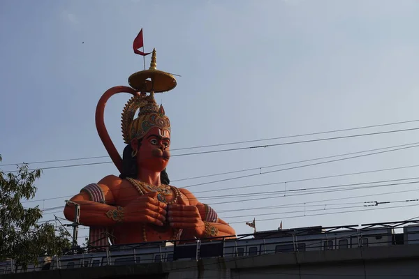 Hindu Lord Hanuman Statue Bild — Stockfoto