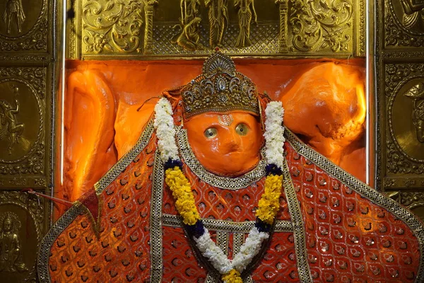 Signore Hanuman Dio Nel Tempio Indù — Foto Stock