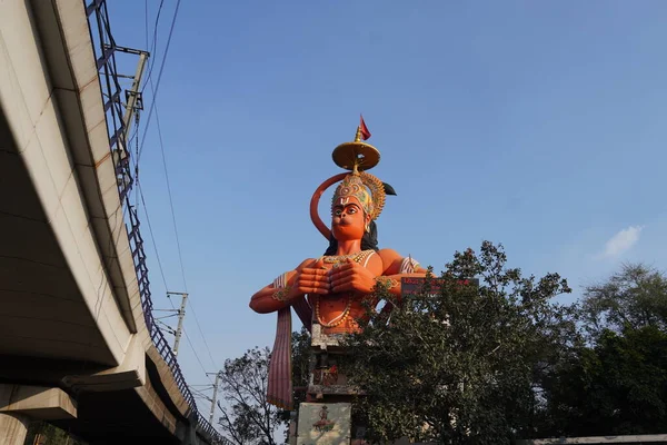 Hanuman Estatua Carol Bagh Nuevo Delhi — Foto de Stock