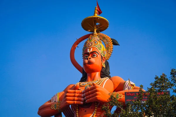 Hanuman Άγαλμα Karol Bagh Νέο Δελχί — Φωτογραφία Αρχείου