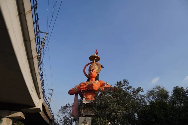 Hanuman Estatua Carol Bagh Nuevo Delhi — Foto de Stock