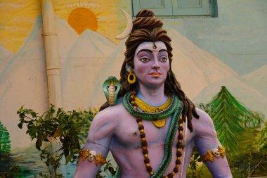 Tanrı Shiva 'nın yakın görüntüsü